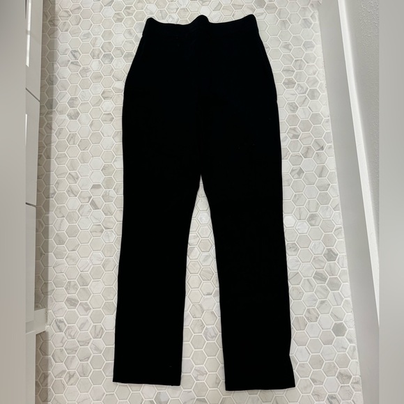 Spanx perfect slim straight pants black size Large tall - Picture 5 of 8